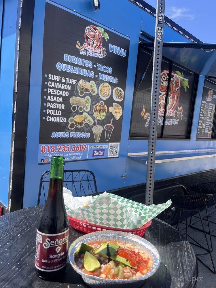 Mariscos La Monarca - Lake Balboa, CA menu_pic