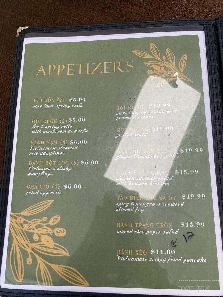Tue Tam - Houston, TX menu_pic