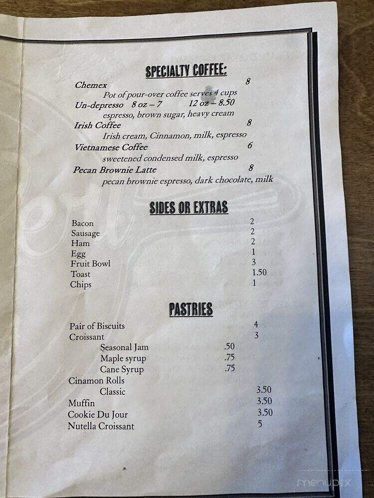 Lula Perl - Ruston, LA menu_pic