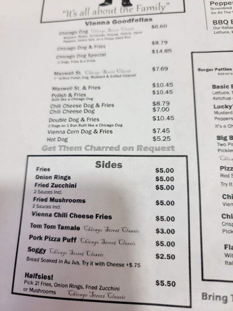 Lucky's Chicago Sandwiches - Tucson, AZ menu_pic