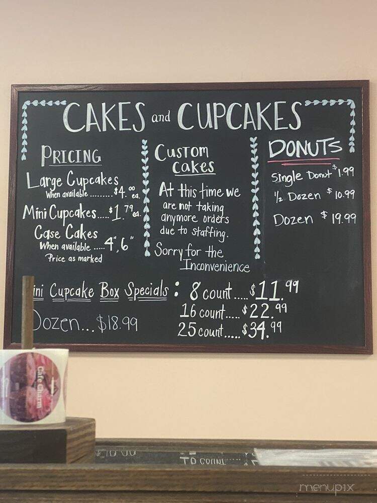 Cafe Charm - Rhoadesville, VA menu_pic