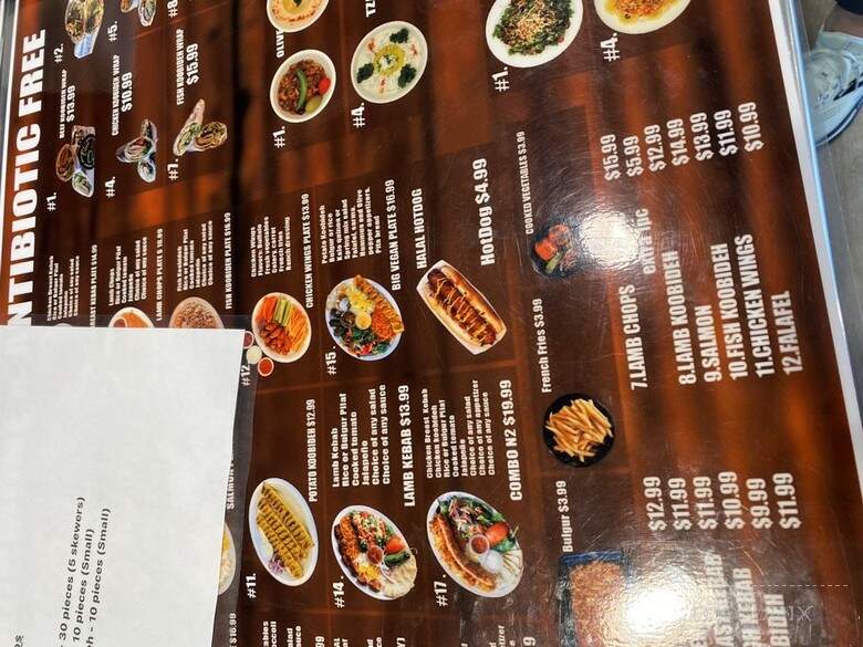 Olive Pepper - Los Angeles, CA menu_pic