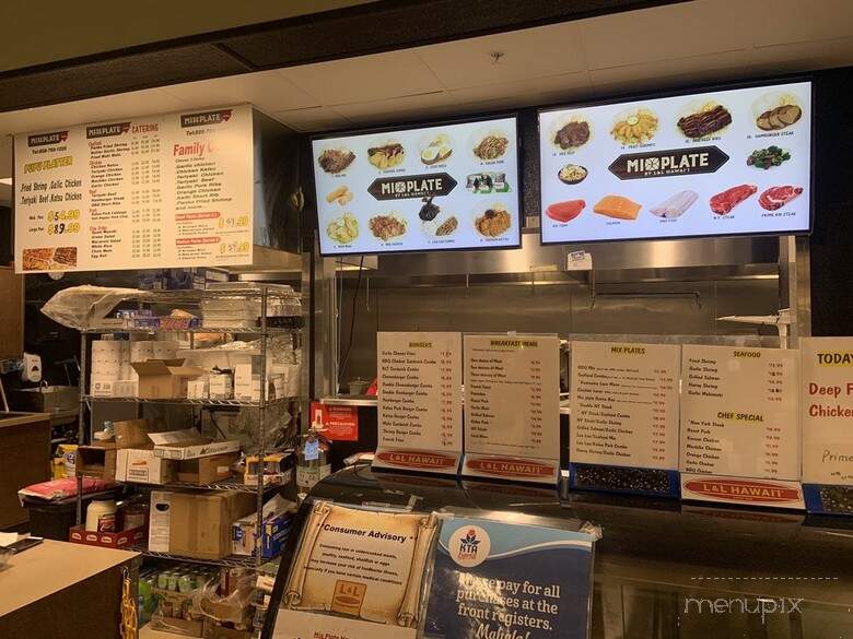 L&L Hawaiian Mixplate - Kealakekua, HI menu_pic