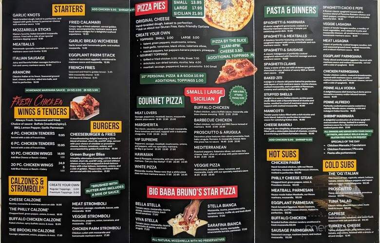 Saucy Street Pizza Wings & More - Lake Park, FL menu_pic