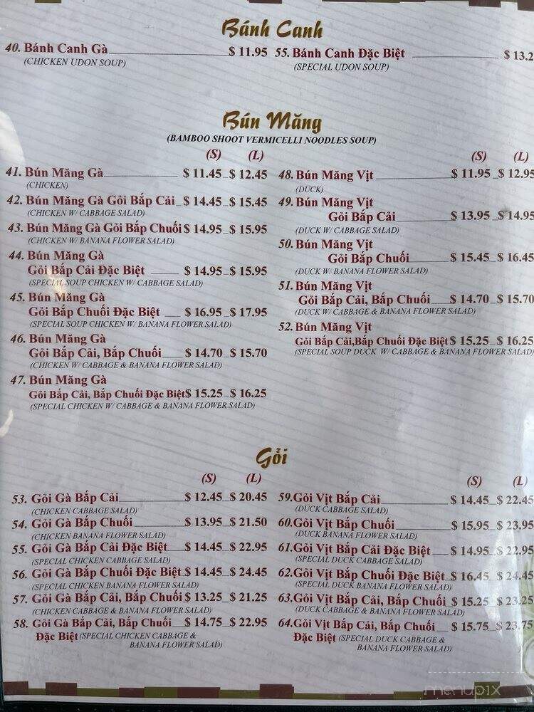 Com Ga Houston - Arlington, TX menu_pic