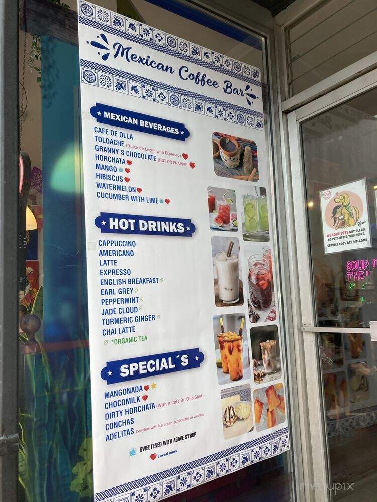 Tamaly Shop - Vancouver, BC menu_pic