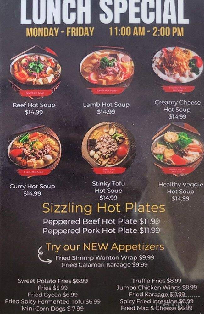 Tasty Pot - D'Iberville, MS menu_pic