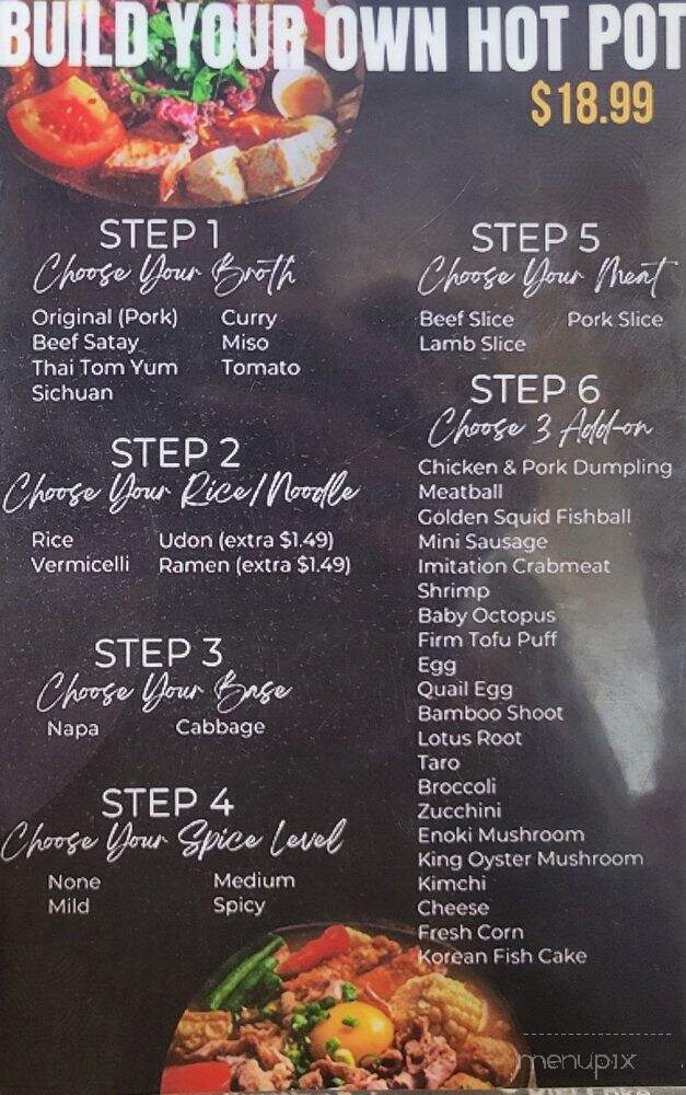 Tasty Pot - D'Iberville, MS menu_pic