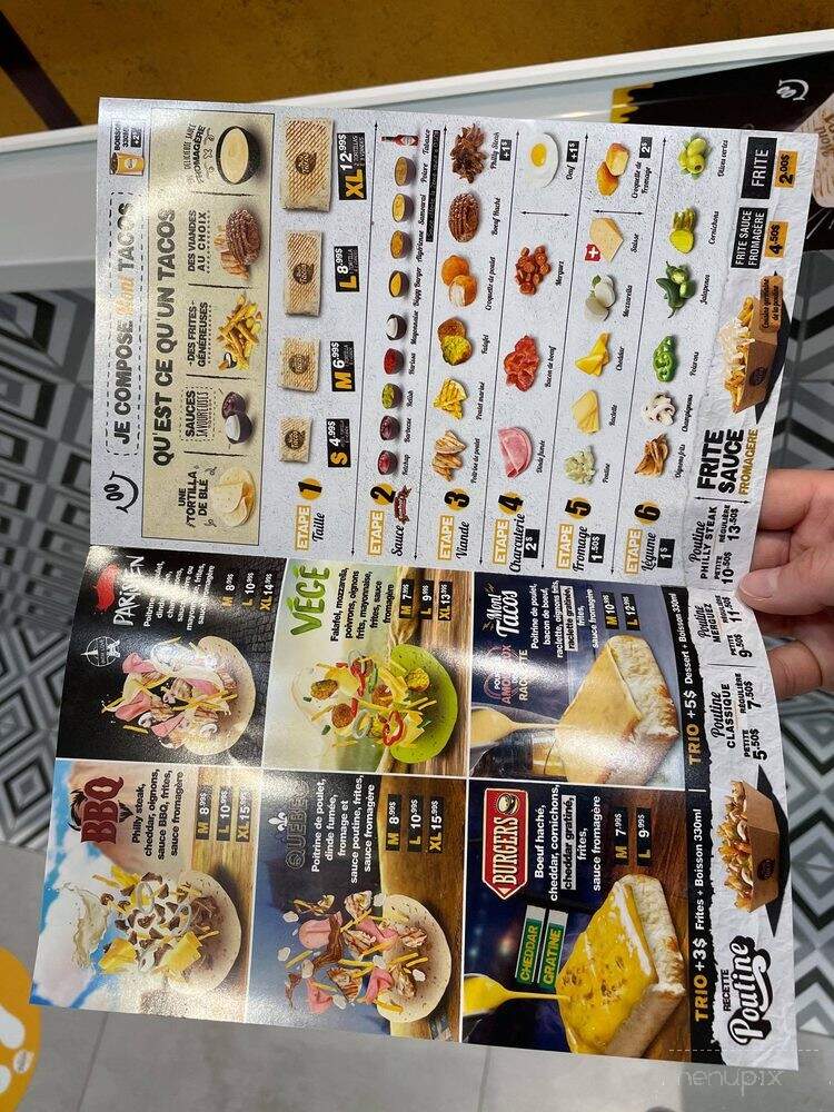 Mont Tacos - Montreal, QC menu_pic