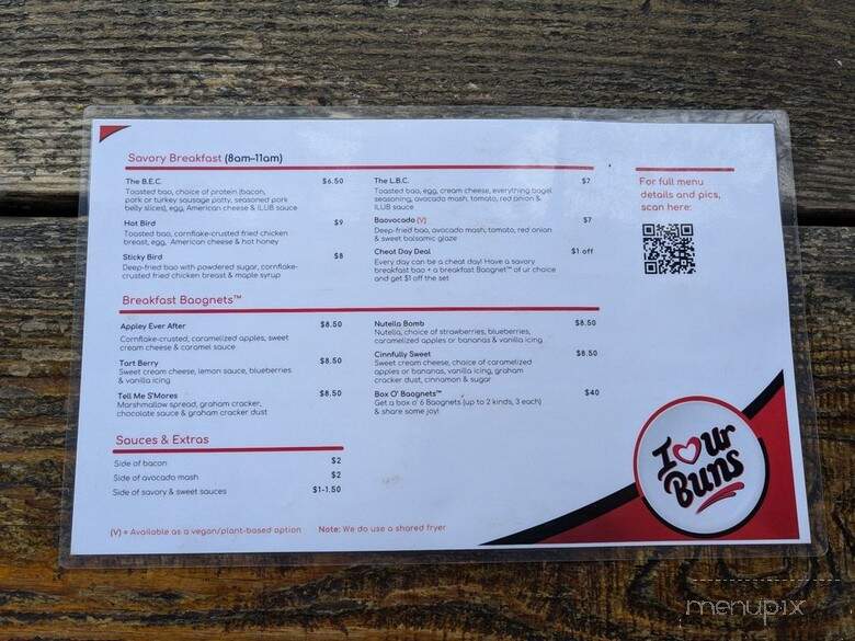 I Luv Ur Buns - Long Beach, CA menu_pic