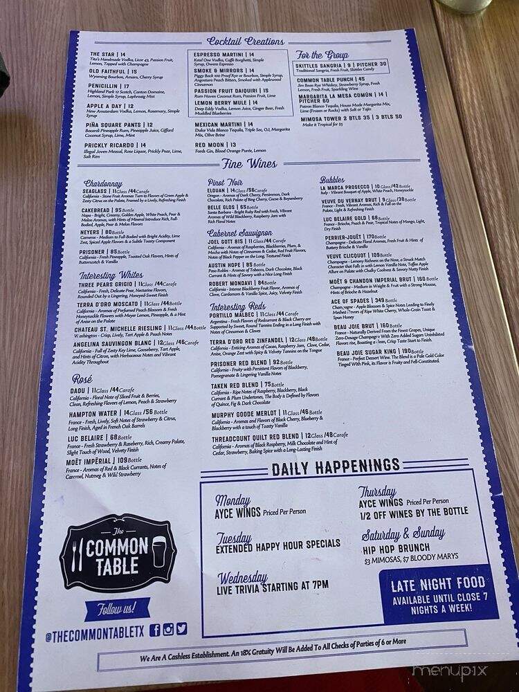 The Common Table - McKinney, TX