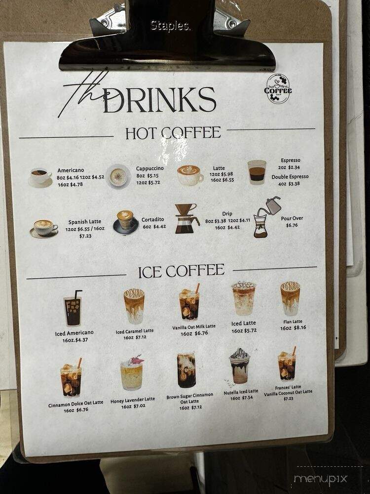 But First Coffee Shop - Orlando, FL menu_pic