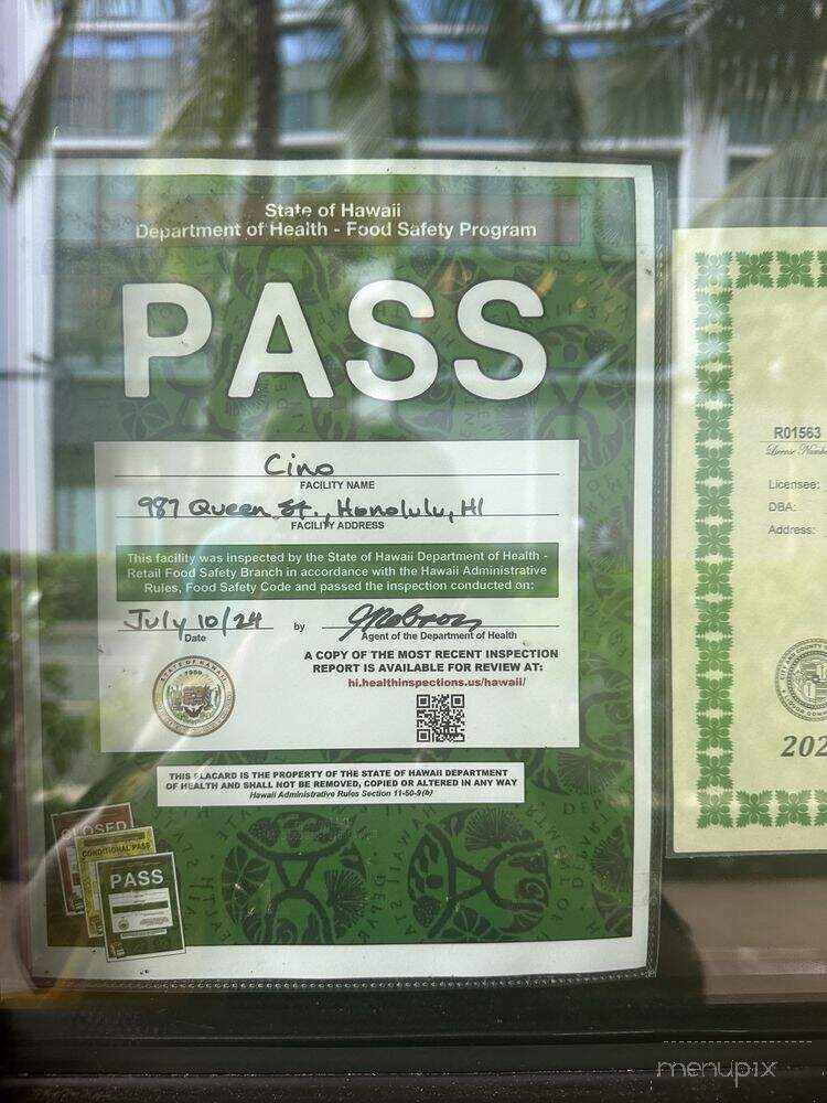 Cino - Urban Honolulu, HI