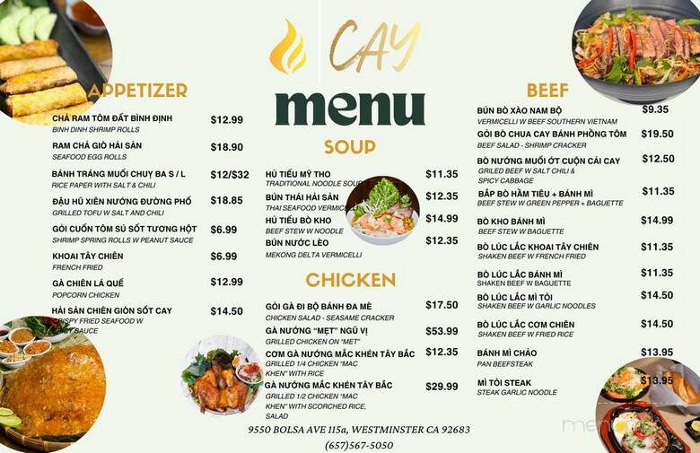 Cay - Westminster, CA menu_pic