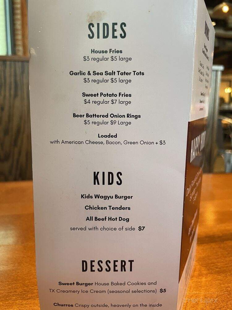 Loyo Burger - McKinney, TX menu_pic