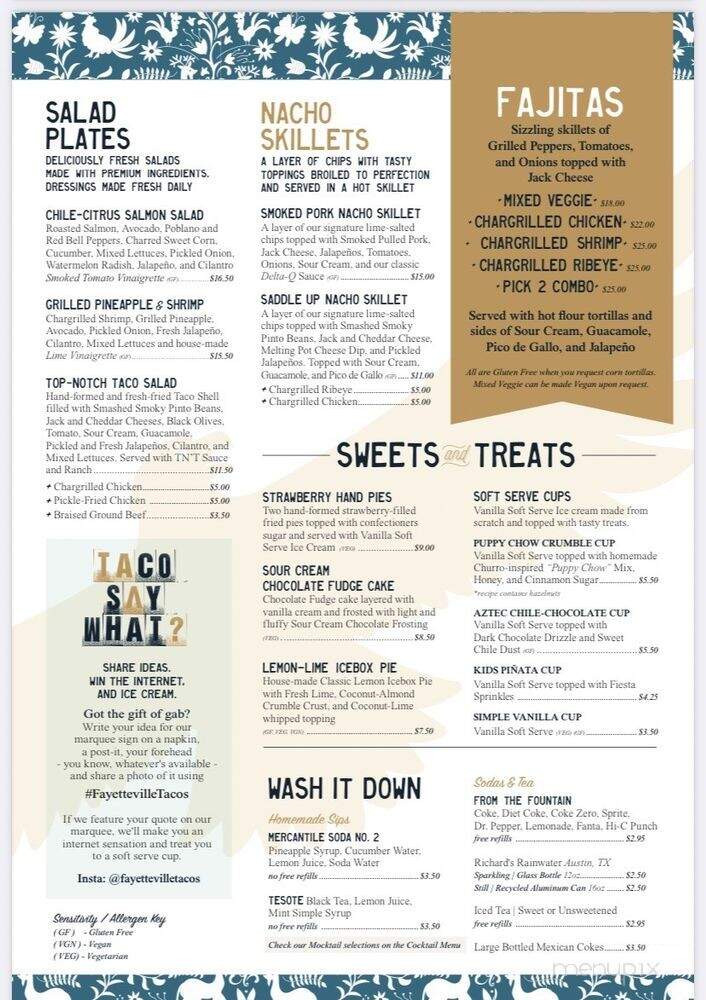 Fayetteville Taco & Tamale - Fayetteville, AR menu_pic