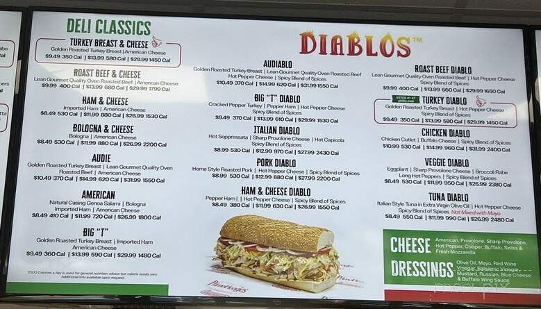 PrimoHoagies - Wilmington, NC menu_pic