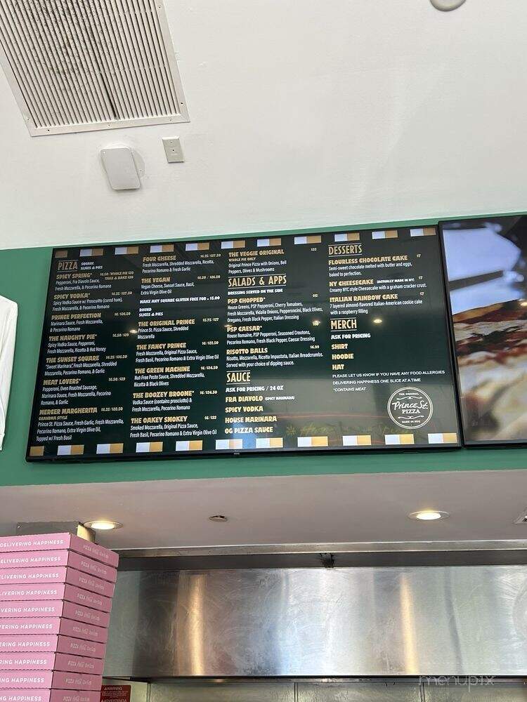 Prince Street Pizza - Malibu, CA menu_pic