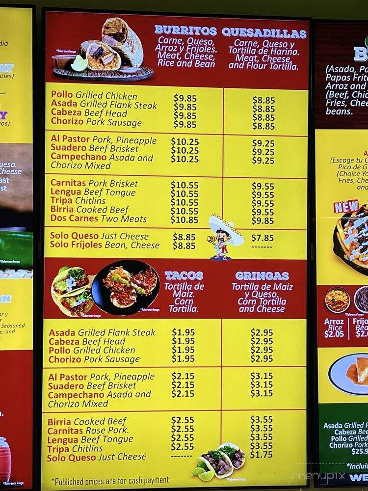 Street Tacos Don Joaquin - Salt Lake City, UT menu_pic
