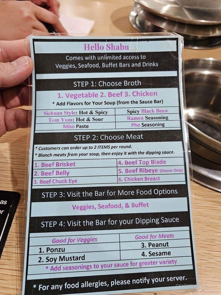Hello Shabu - San Bernardino, CA