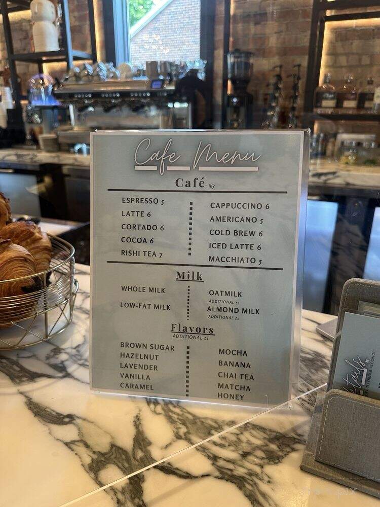 Saint 1881 Coffee and Cocktail Bar - Rochester, MI menu_pic