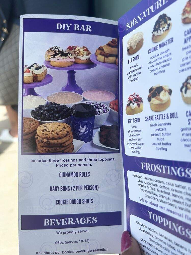 Cinnaholic - Grand Prairie, TX menu_pic