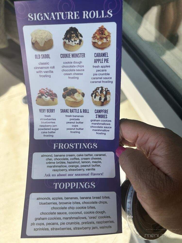 Cinnaholic - Grand Prairie, TX menu_pic