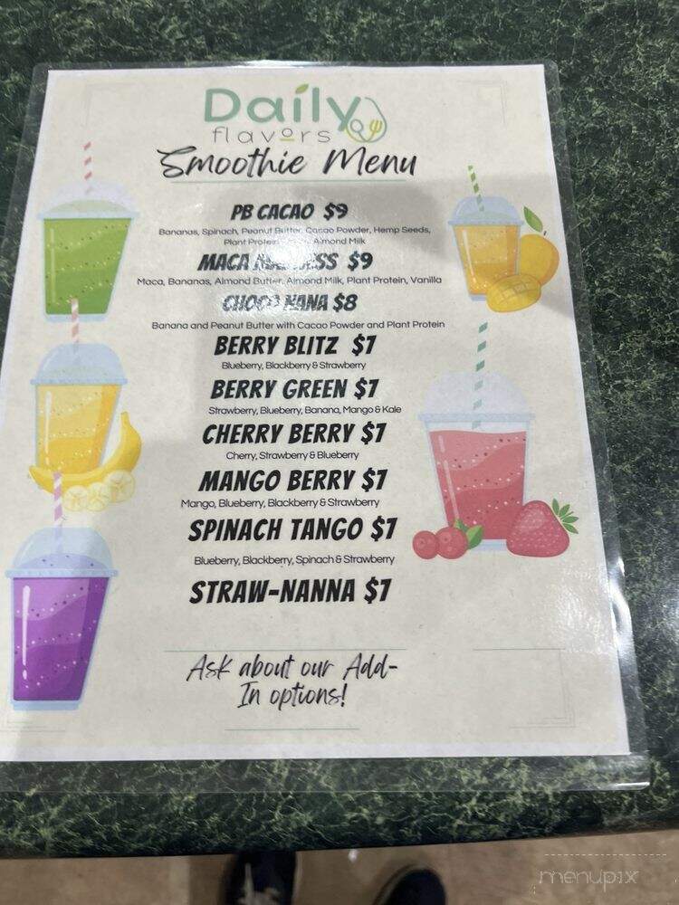 Daily Flavors - Festus, MO menu_pic