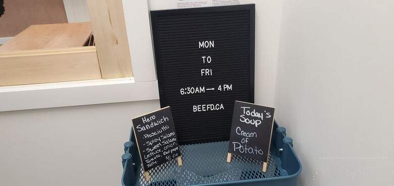 Beef'D Sandwich Bar - Millet, AB menu_pic