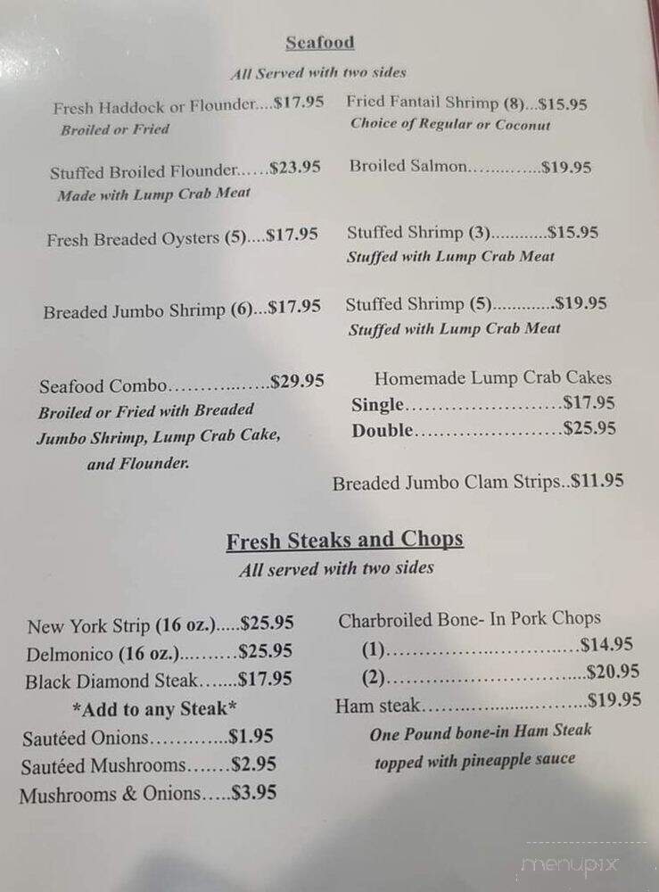 81 Diner - Abbottstown, PA menu_pic