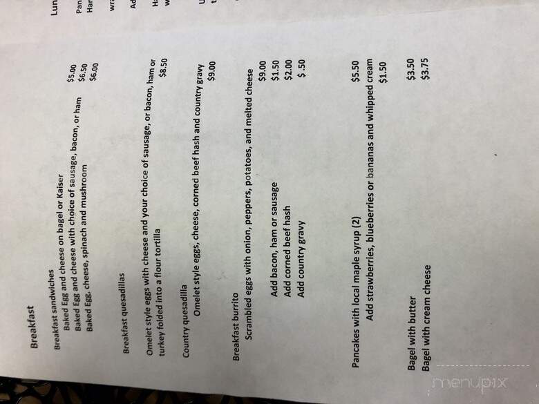 Get Fresh On The Main - Oneonta, NY menu_pic