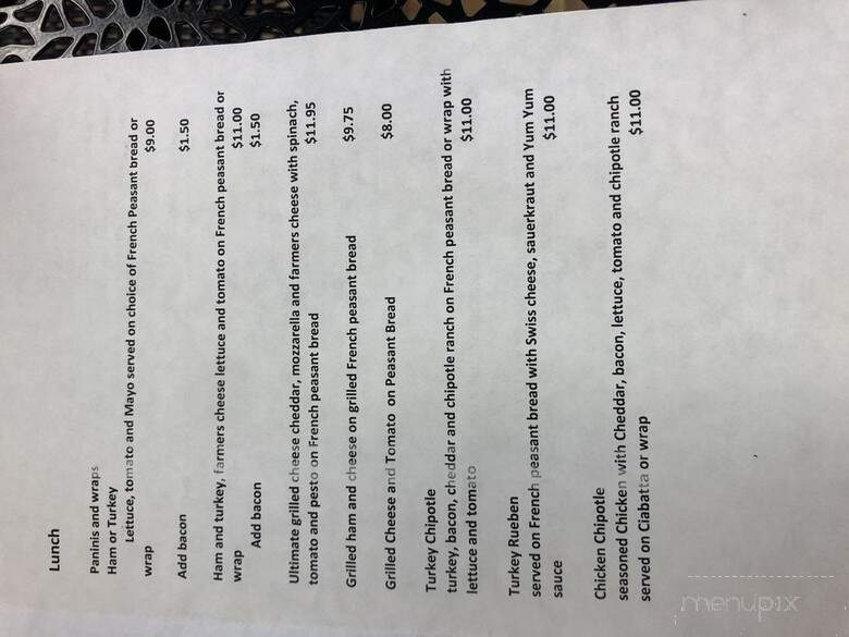 Get Fresh On The Main - Oneonta, NY menu_pic