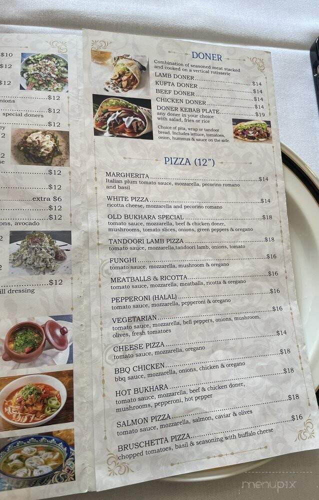 Old Bukhara - Marlboro, NJ menu_pic