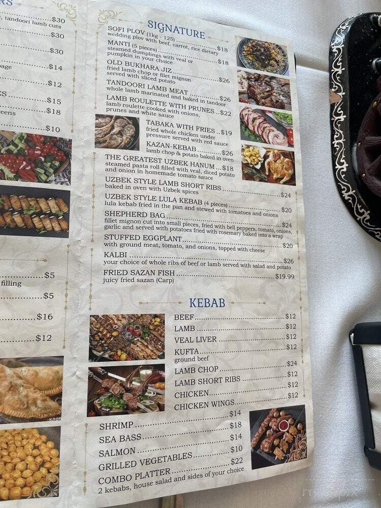 Old Bukhara - Marlboro, NJ menu_pic