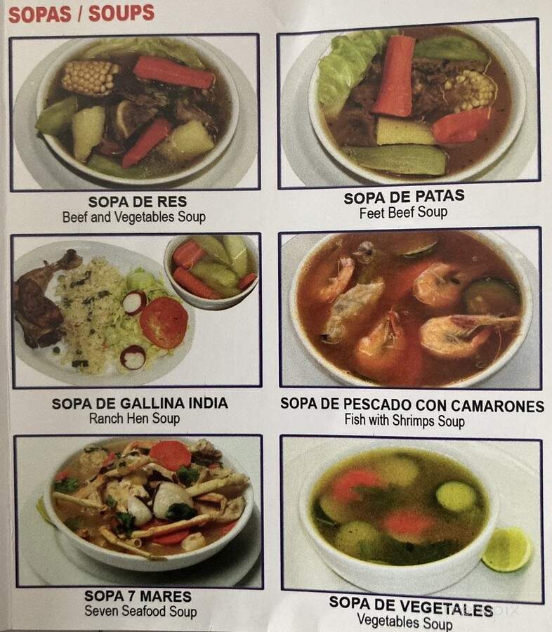 El Metapaneco Pupuseria y Restaurante - Fort Smith, AR menu_pic