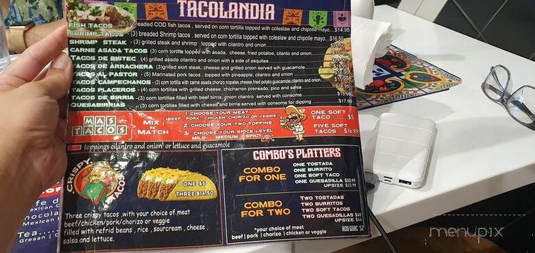 La Mexicanada - Newmarket, ON menu_pic