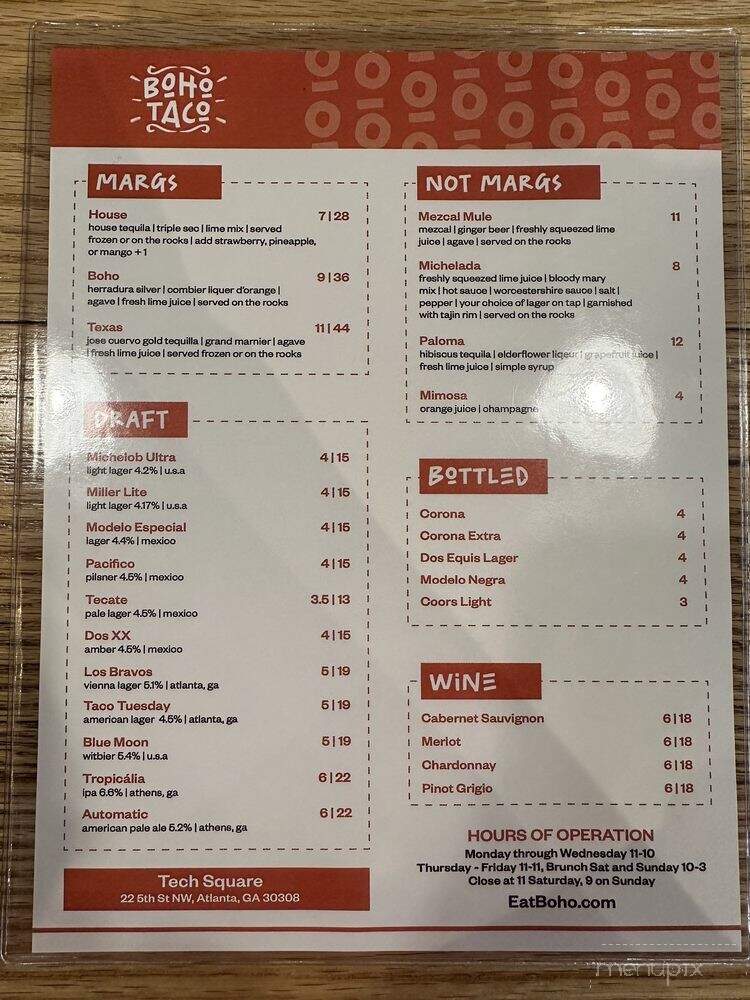 Boho Taco - Atlanta, GA
