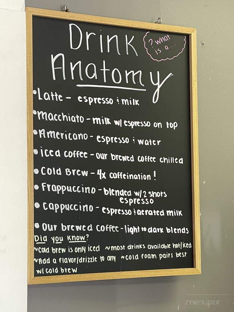 Lakeshore Coffee - Andover, OH menu_pic