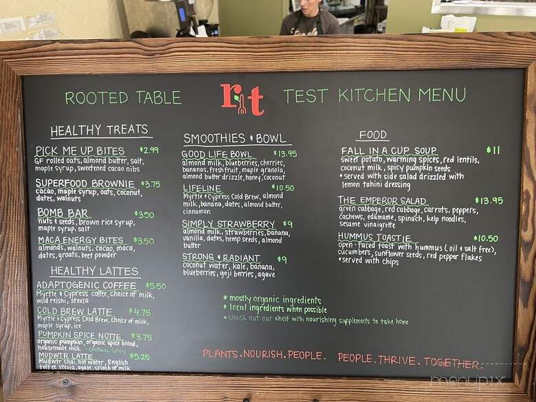 Rooted Table Kitchen & Juicery - Omaha, NE menu_pic