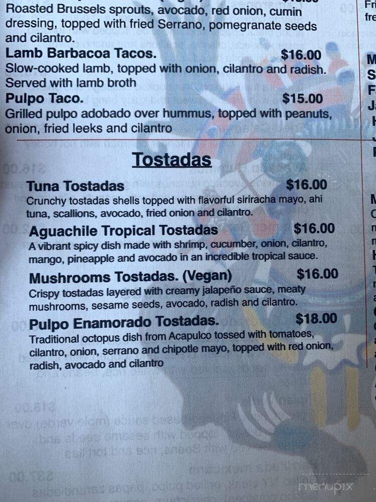El Mictlan Restaurant - Philadelphia, PA menu_pic