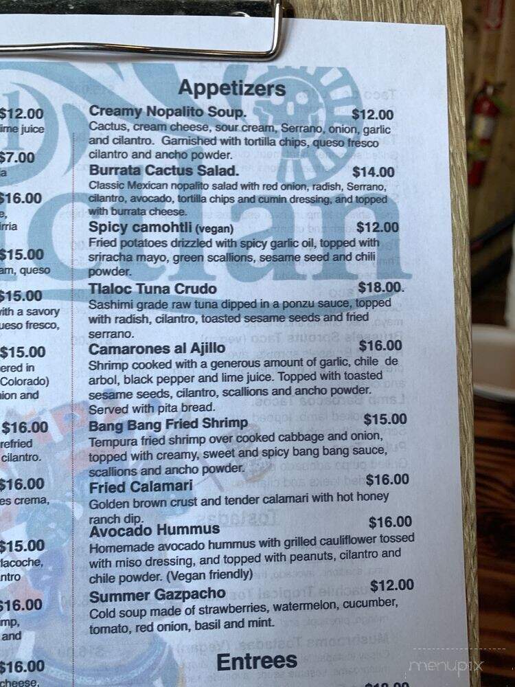 El Mictlan Restaurant - Philadelphia, PA menu_pic