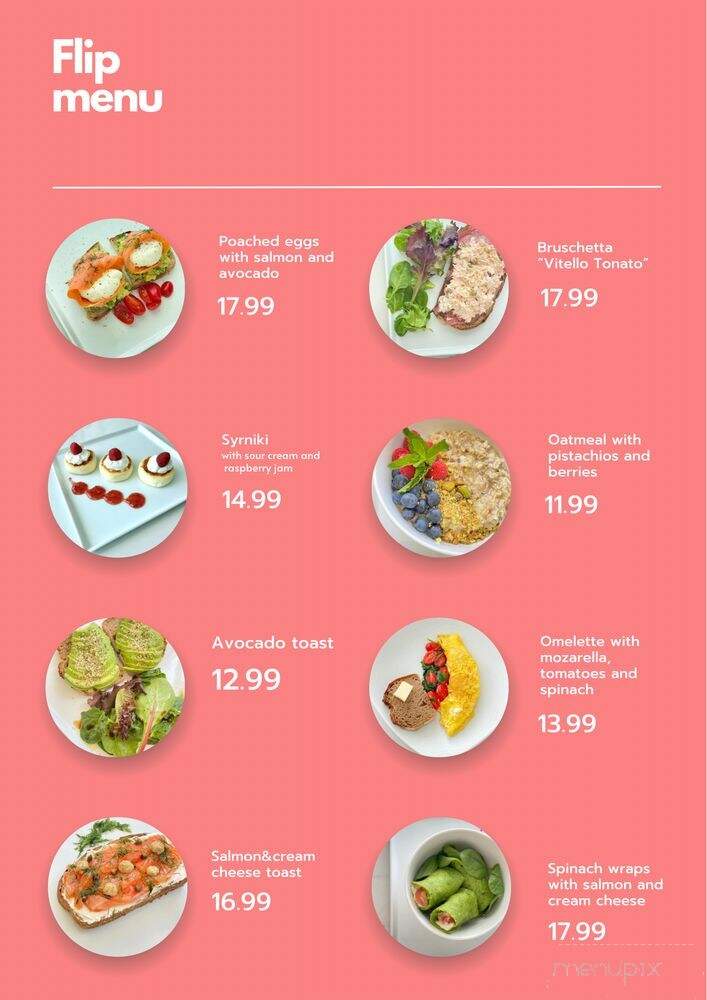 Flip Breakfast & More - Miami, FL menu_pic