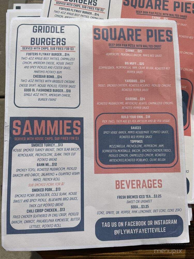 Flyaway Brewing Company - Fayetteville, AR menu_pic