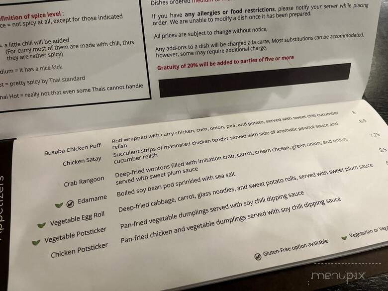 Busaba - Erie, CO menu_pic