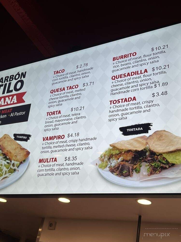 Taqueria El Poblano - Bellflower, CA menu_pic