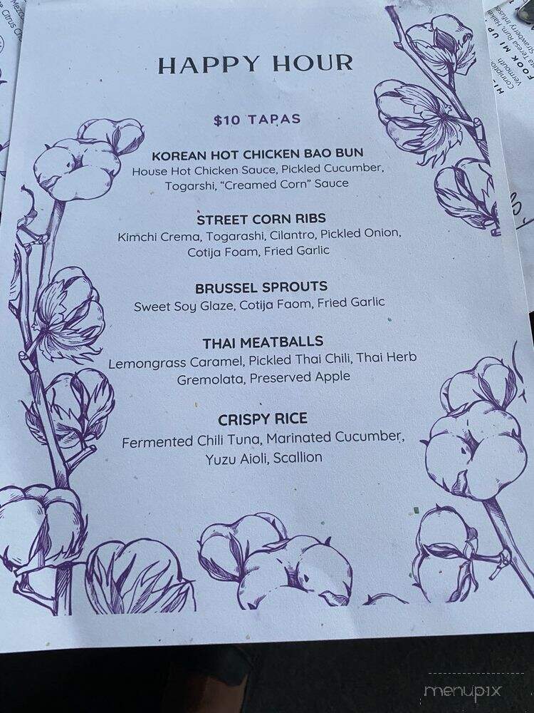 Violet's & Zen's - Wilton Manors, FL menu_pic