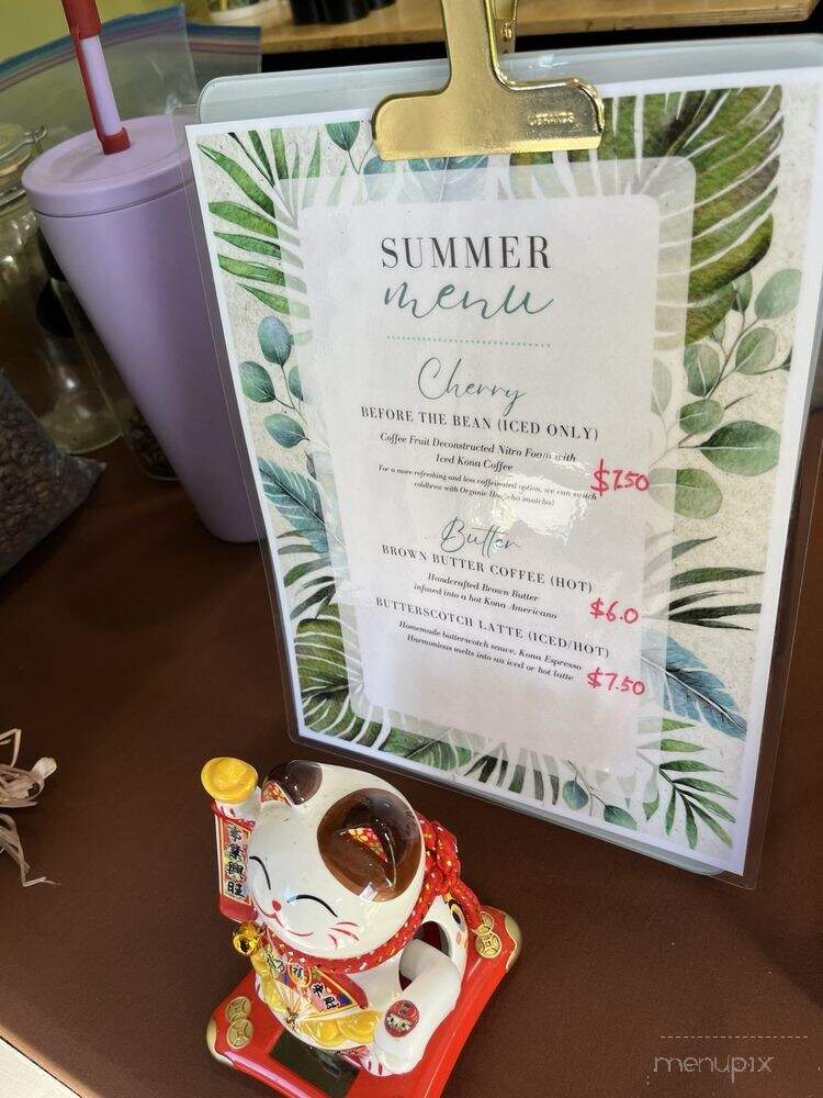 BerryBird Coffee - Kailua-Kona, HI menu_pic