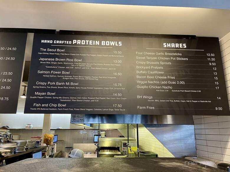 Brickyard Hollow Brewing Company - Augusta, ME menu_pic