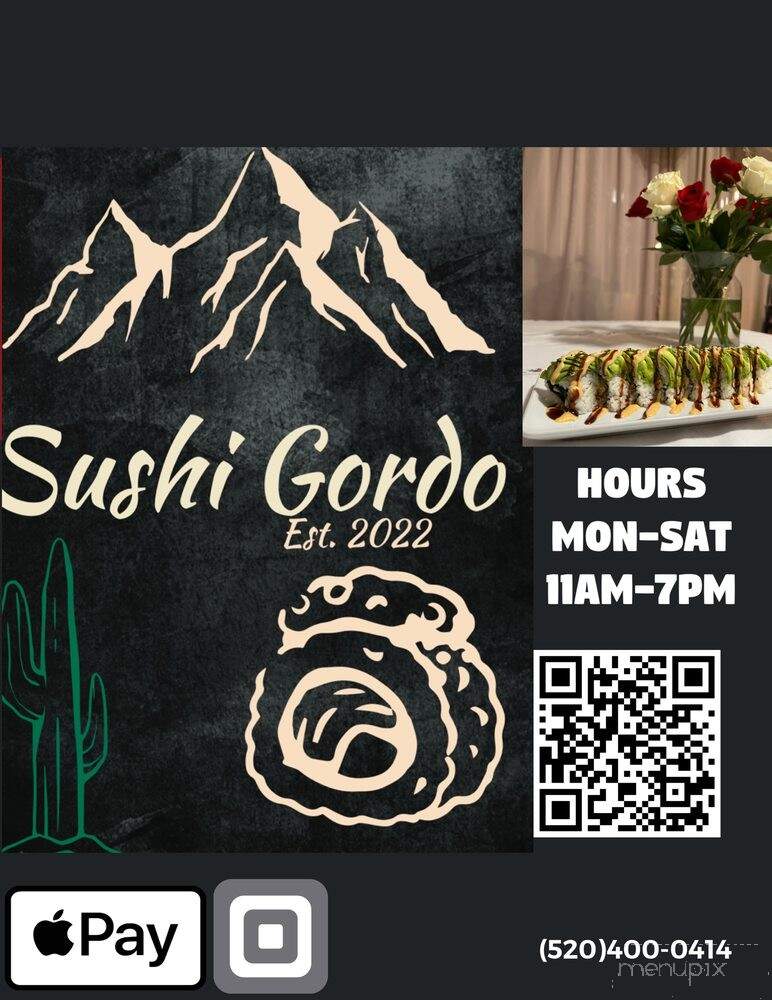 Sushi Gordo - Tucson, AZ menu_pic