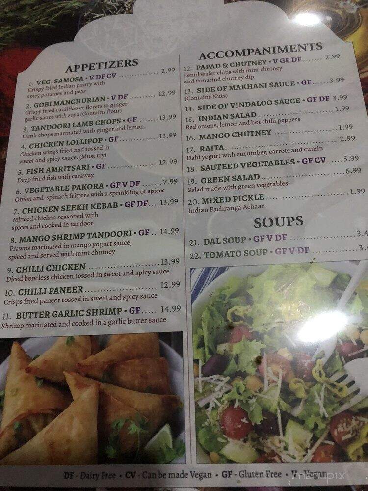 The Refuge Restaurant & Lounge - Yuba City, CA menu_pic